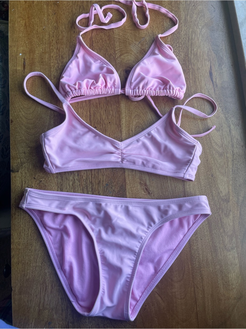 Light Pink Mix-and-Match Bikini Set